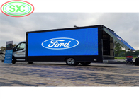 De volledig-kleur past het openluchtp8-LEIDENE scherm opgezet op de vrachtwagen voor mobiele reclame aan