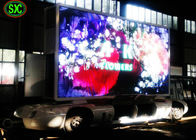 De video Openlucht Mobiele Vrachtwagen leidde Vertoning, Aanhangwagen/Voertuig het Mobiele vrachtwagen opgezette geleide scherm