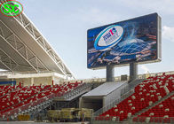 Het Stadion LEIDENE van het voetbalscorebord Vertoningen P6 Openlucht met Nationstar-leiden