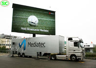 Mobiele Digitale het Aanplakbord van de 8000 Netenhelderheid Waterdichte Reclame Vrachtwagen Opgezette P5