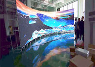 Hoog China - de kwaliteit leidde het videoscherm van de muurp3.91 binnen openlucht Gebogen geleide vertoning voor Winkel/Supermaket