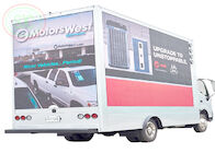 P6 van de openlucht Mobiele Vrachtwagen LEIDENE de Voeding van Meanwell Vertonings3g WIFI Controle