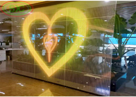 Supermarkt Transparante Glas Geleide Vertoning 1R1G1B G3.91-7.8125 voor reclame