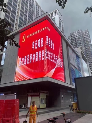 P10 het LEIDENE Aanplakbord Video 960X960MM Vertoningsscherm 10mm LEIDEN Reclame het Modulaire Comité Vertoningsscherm