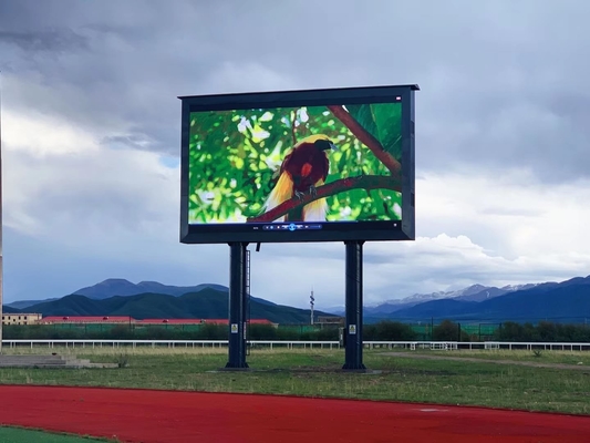 De openlucht Videomuur die Volledige Kleur P6 mm adverteren leidde het Scherm van het Vertoningsaanplakbord voor Digitale Signage en Vertoningen