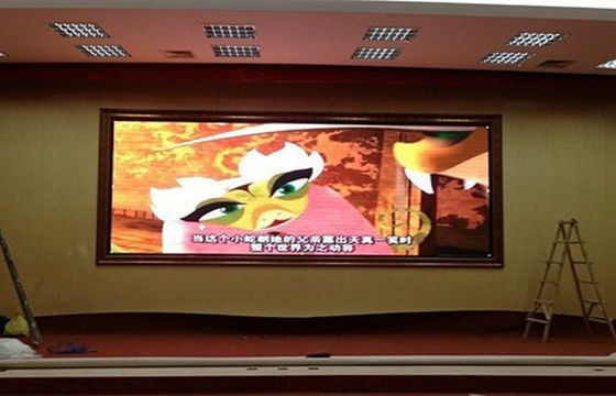 DC5V P4 de Binnen Volledige Kleuren LEIDENE Tekenraad met Meanwell-Voeding, leidde Aanplakbord