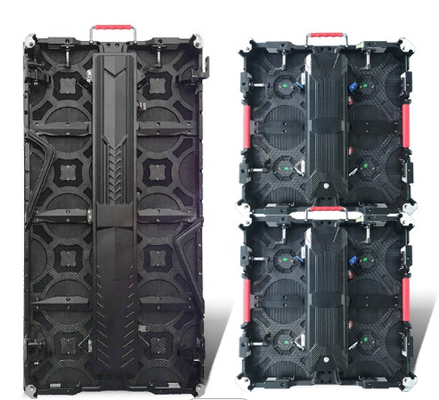 P4.81 Outdoor Lease LED Screen Die Casting Aluminium Cabinet Waterdicht lease led display screen