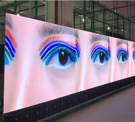 Full Color 40000 Dots/Square Meter SMD LED Huur Scherm voor binnenshuis ijzeren en staal kastjes inbegrepen