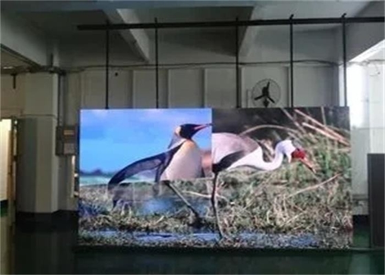 Verhuur Buitenwaterdicht LED-advertentie scherm, P3.91 Full Color LED Display Board MBI5124 Hoge resolutie