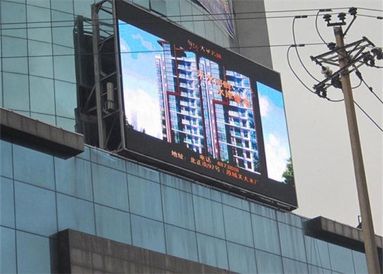 P6 Outdoor Full Color Led Display Scherm Energiebesparend Reclamebord