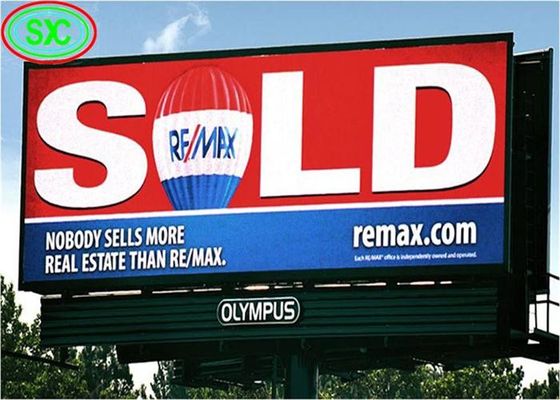 P10 maken de Multischermen van de Kleuren Grote Openlucht Geleide Vertoning IP65-Aanplakbord waterdicht