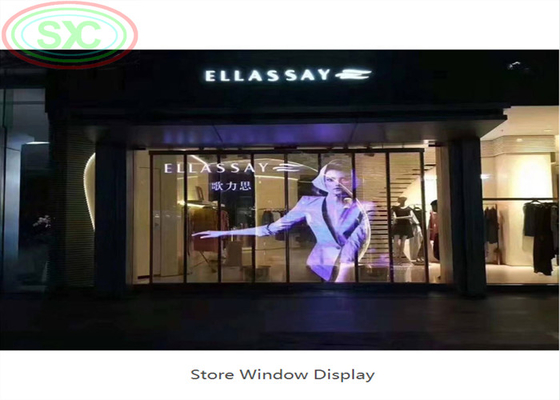 Waterdicht zichtbaar binnenshuis G3.91-7.82 doorzichtig LED-display LED-wand LED-billboard