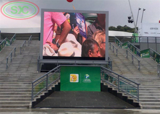 Hoge helderheid 6000 nits buiten digitale LED billboard LED display onder direct zonlicht