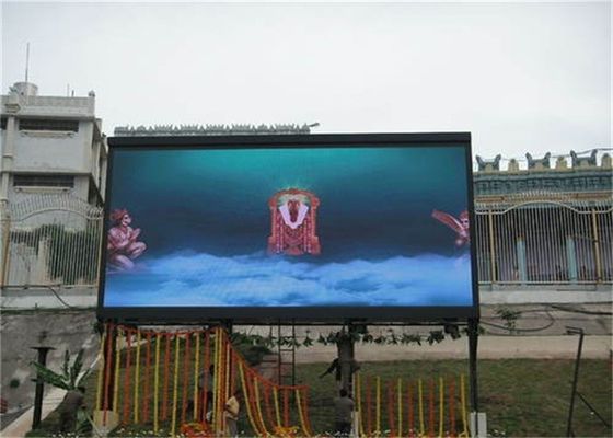 Buiten P10 SMD LED-scherm 10000px/m2 IP65 voor stadions