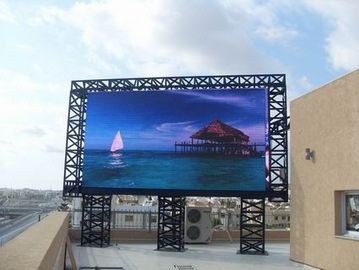 Buiten Full Color P8 LED Display IP65 1024*1024mm kast 7000cd / m2 full color led display