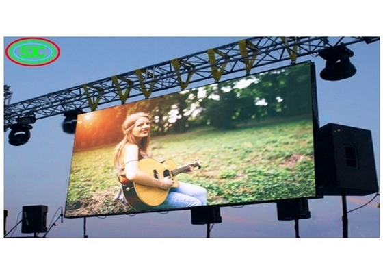 P6 Outdoor Full Color Led Display Scherm Energiebesparend Reclamebord