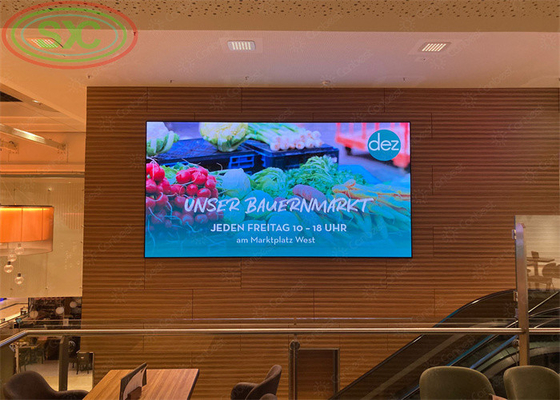 Vaste installatie LED-wandkantoor-tv binnen P3, P4, P5 LED-display LED-scherm voor vergaderingen
