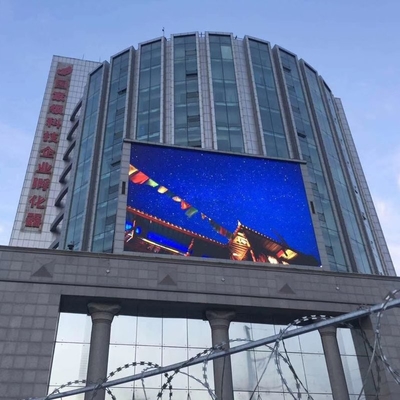 P10 Vast LED-display Elektronisch SMD Full Color Advertising Outdoor LED-scherm