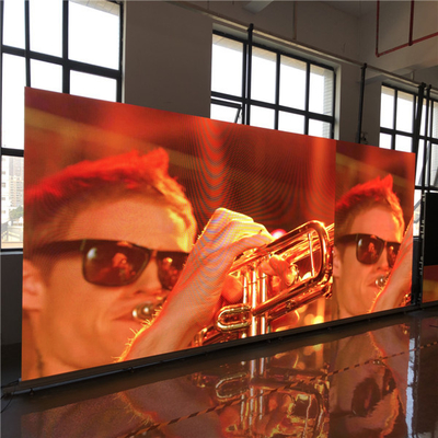 Commerciële P20 Outdoor Full Color Led Display Unit 10000cd Helderheid binnenshuis full color led display