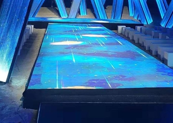 China SMD3535 Sound Active DJ Led Disco Dance Floor Warm witte straalpanelen