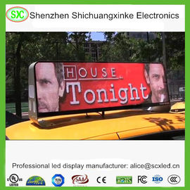 CE/ROHS/FCC/ISO2001 Standard LED-scherm voor buitenvoertuigen voor reclame-display