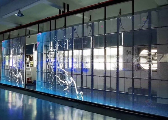 Wafer Chip Transparent LED Screen, Indoor Transparent LED Display