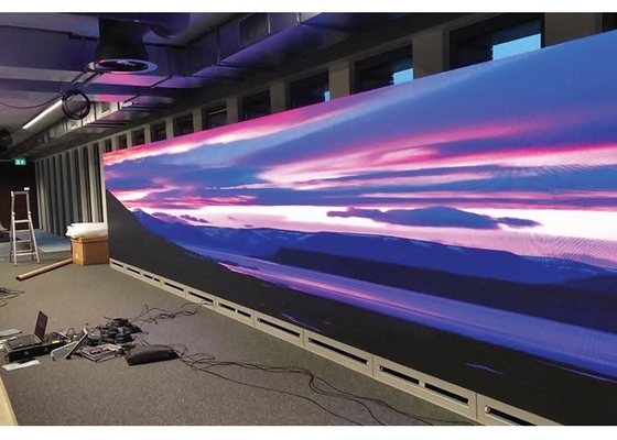 Hoge helderheid SMD LED-verhuur scherm met stalen kast, 40.000 punten/vierkante meter