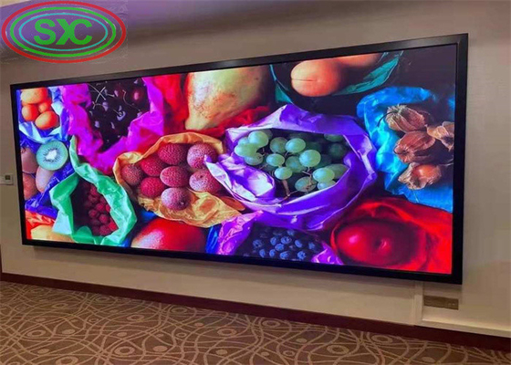 Innen P6 LED-display ijzer-staal kast LED-paneel 4k hoge resolutie LED-scherm