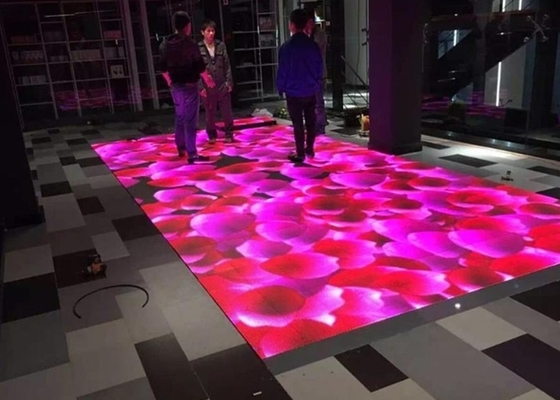 China SMD3535 Sound Active DJ Led Disco Dance Floor Warm witte straalpanelen