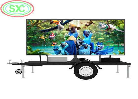 Auto de Aanhangwagen LEIDENE van de Functie Volledige Kleur P6 Vertonings Hoge Configuratie