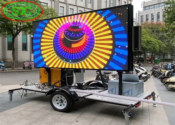 LED-berichtbord P3.91 Full Color Vivid Screen IP65 1/8 Scanmodus