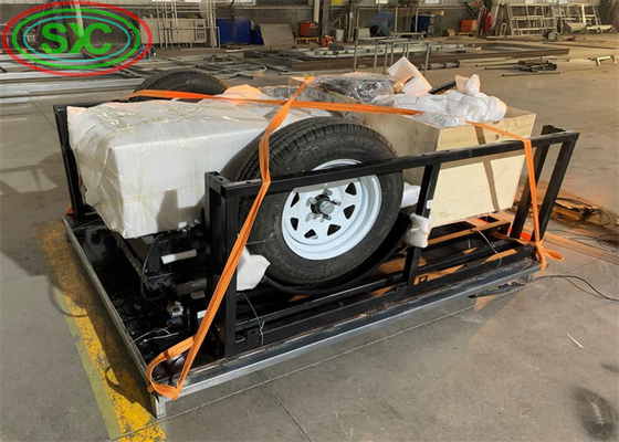 Auto de Aanhangwagen LEIDENE van de Functie Volledige Kleur P6 Vertonings Hoge Configuratie
