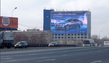 Hoge resolutie Buiten P2.5 Billboard LED Groot scherm IP65 aangepast kastformaat Helderheid 6500Cd