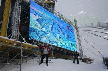 Verhuur Buiten LED Display Groot LED Scherm IP65 kastformaat 960mm x 960mm P1.25 COB