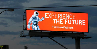 Buiten P8 LED billboards, 3G WIFI Control LED digitale billboards Mean Well Power Supply led elektronisch billboard