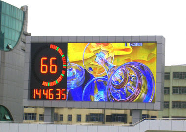 P10 Full Color Stage LED-schermverhuur met afstandsbediening, hoge resolutie