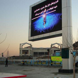 Outdoor led billboards P6 6500 Hoge helderheid IP65 Nationstar 1920Hz led display led billboard