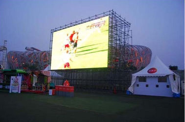 Outdoor led billboards P6 6500 Hoge helderheid IP65 Nationstar 1920Hz led display led billboard