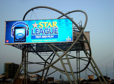 RGB full-color P16 LED billboards waterdicht, 14 bit DIP LED-schermen huren led elektronische billboard