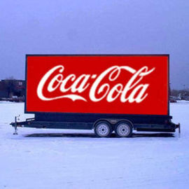 P6 Full Color Outdoor Mobiele Truck Reclame Led Display Led Trailer Video Panel