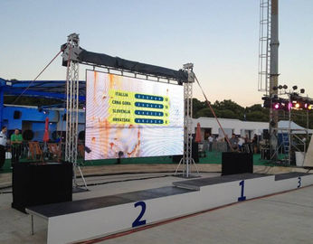 Lichtgewicht volledig gekleurd P4 LED-displaybord voor buiten 5 jaar garantie voor buiten advertentie led-display scherm