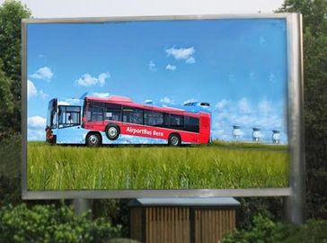 Stadion Highway Advertising Hoog helderheid Outdoor Full Color P10 LED Video Wandpaneel Met Kolom