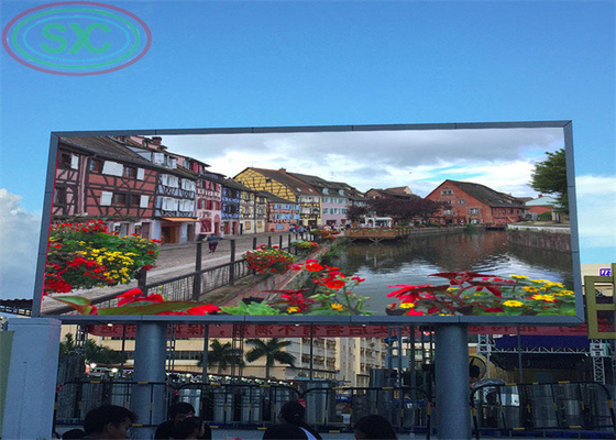 P8 Vaste outdoor energiebesparende LED-advertentie-scherm SMD-billboards Full Color Led Display Panel