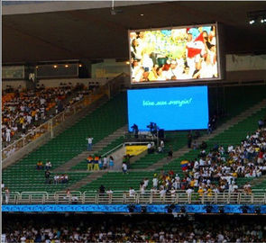 HD RGB Indoor Stadium Led Display SMD 3G Wifi Control, Helderheid 800 stadion led display