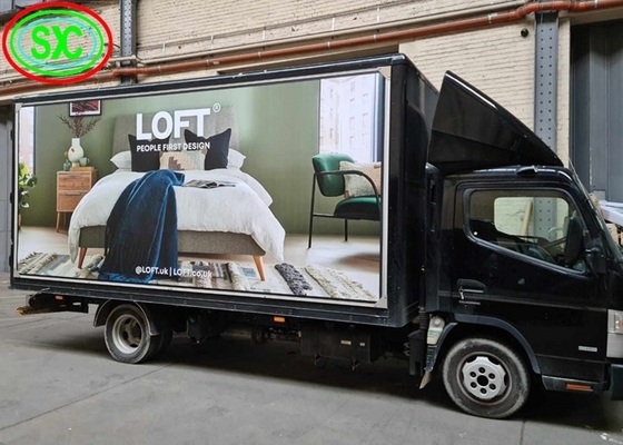 P6 Full Color Outdoor Mobiele Truck Reclame Led Display Led Trailer Video Panel