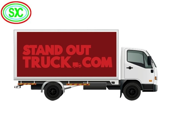 1R1G1B P10 Mobiele vrachtwagen Led Display Outdoor Full Color Advertising Trailer Sign