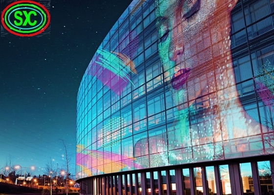 P5 RGB Transparante LEIDENE van het glasvenster Scherm 6000 de spaander van Cree van de netenhelderheid