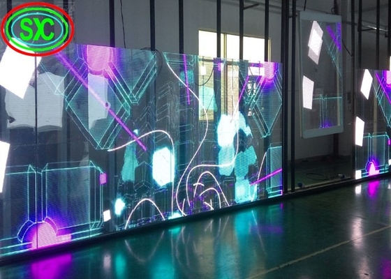 Aluminium doorzichtig LED-scherm lichtgewicht module perfect voor het display