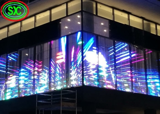 P10.42 het binnen Flexibele Gebogen Transparante Gordijn LEIDENE scherm, OLED-het scherm