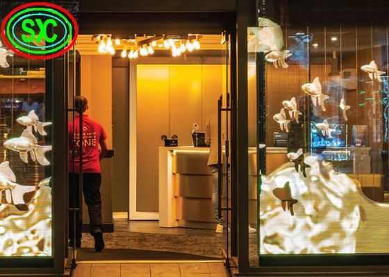 Goede prijs G3.91-7.82 Doorzichtig LED-scherm waterdicht IP43 en lichtgewicht kas voor een gemakkelijke installatie online